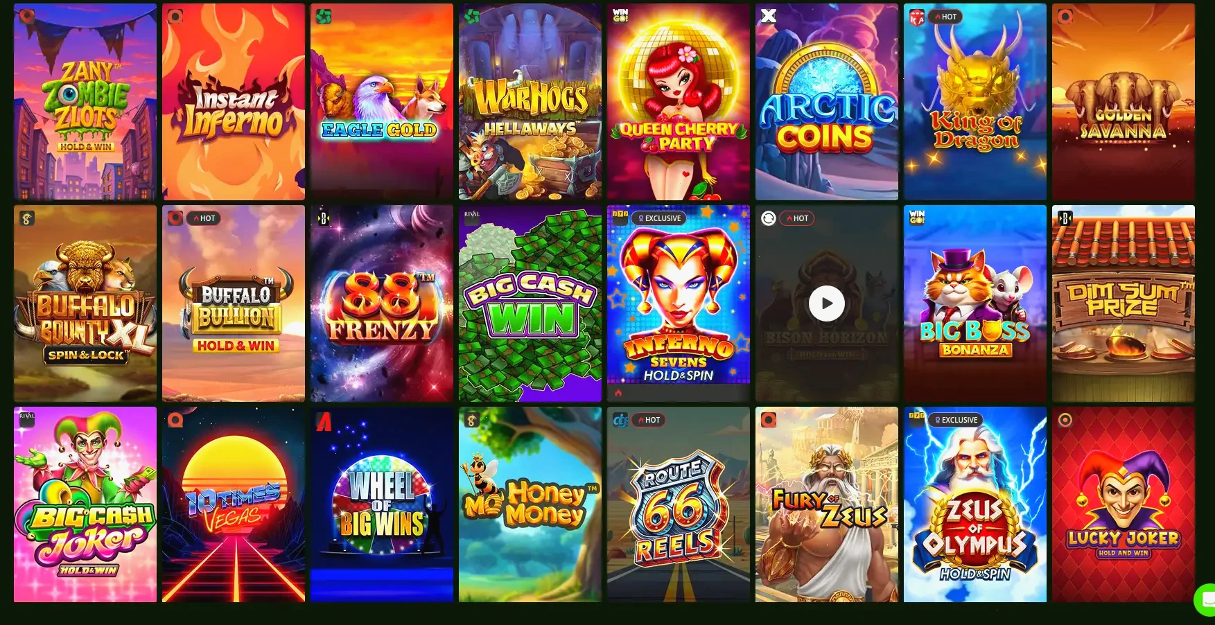 Dachbet Casino Mobile App Ansicht auf dem Smartphone